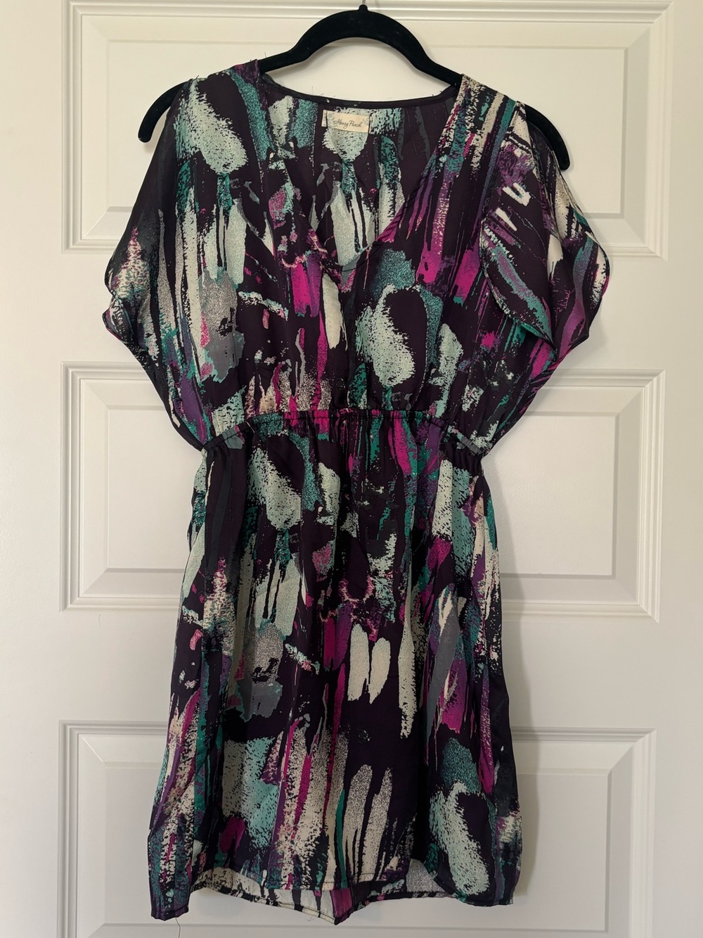 Honey Punch Silky Pattered Dress